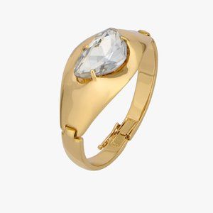 ZARA LIMITED EDITION GOLD‎ RHINESTONE APPLIGUE BRACELET